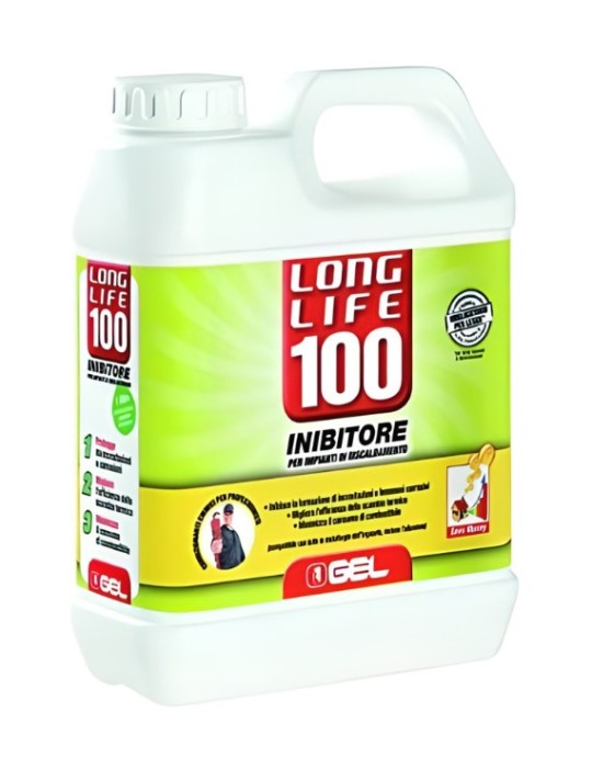 GEL Inibitore per Impianti Riscaldamento Long Life 100 Lt.1