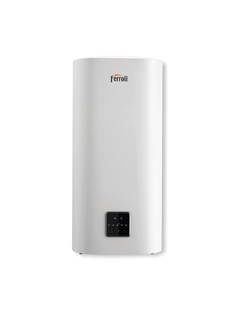 Ferroli Scaldabagno Elettrico Titano Twin 30 L Verticale/Orizzontale Doppio Serbatoio Wi-Fi 5 Anni Garanzia