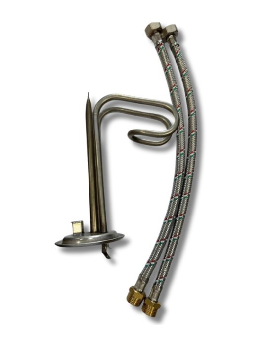 Kit Resistenza Scaldabagno + flessibili 1/2 cm 40 Kit Resistenza Scaldabagno + flessibili 1/2 cm 40