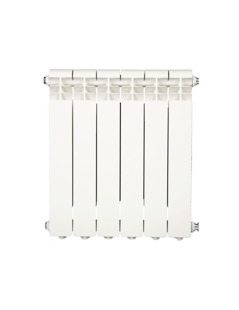 Global Termosifoni Radiatori Iseo 800 da 2 a 12 Elementi in Alluminio Bianco RAL9010