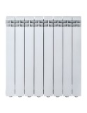 Global Termosifoni Radiatori Vox 600 da 2 a 12 Elementi in Alluminio Bianco RAL9010
