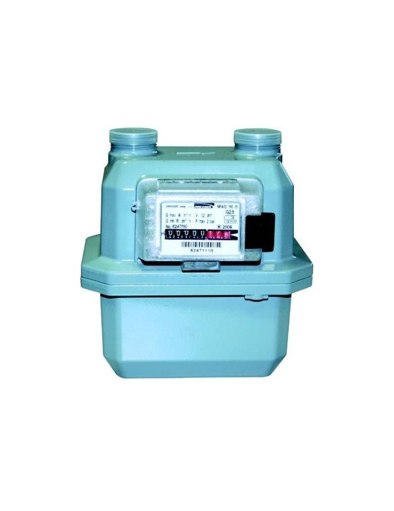 Tecnogas Contatore Gas Classe G4 P.ta 6 m3/h GPL-Met. - Int. 110