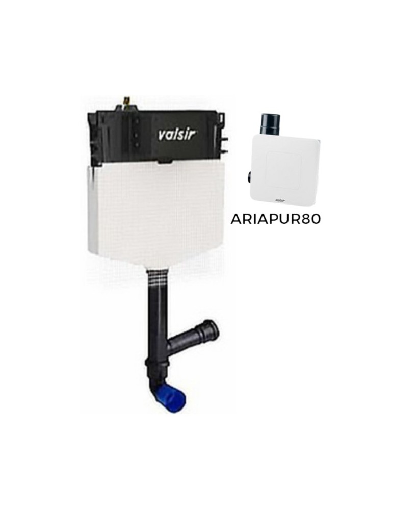 Valsir Cassetta WC Incasso Topea S Ariapur 80 Meccanica Art. VS0858312