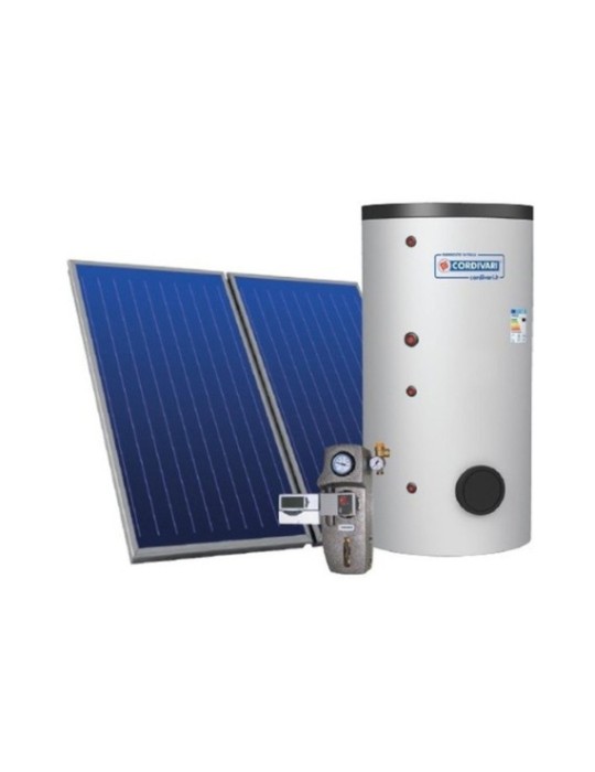 Cordivari Pannello Solare a Circolazione Forzata ECOBASIC 200 Litri TP Cordivari Pannello Solare a Circolazione Forzata ECOBASIC 200 Litri TP