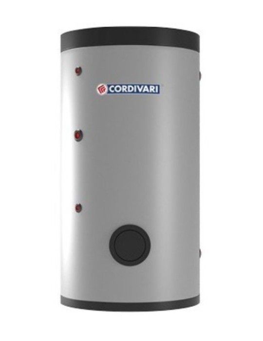 Cordivari Bollitore in Acciaio Bolly 1 ST FB WB 300 L Coibentazione Rigida in Polywarm