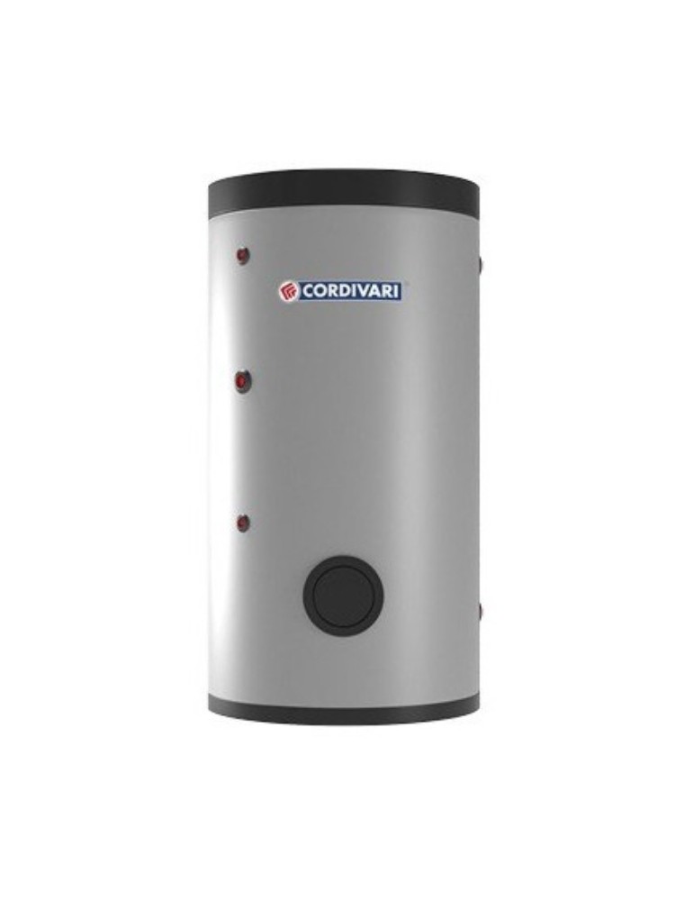 Cordivari Bollitore in Acciaio Bolly 2 ST FB WB 500 L Coibentazione Rigida in Polywarm