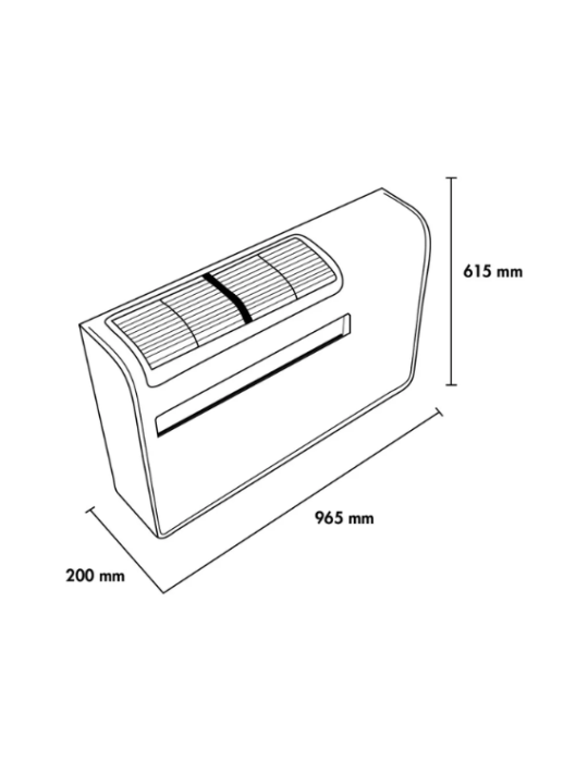 Argo Climatizzatore monoblocco Apollo 12hp 8000 Btu Inverter R-32 Wi-Fi integrato