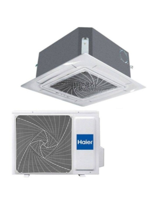Haier Climatizzatore Monosplit A Cassetta 620 4 Vie 18000 Btu AB50S2SC2FA(H) R-32 Wi-Fi Inverter Classe A++