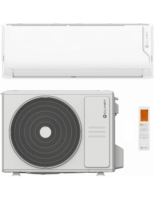 Climatizzatore Condizionatore Clivet Cristallo 12000 Btu Monosplit Inverter R-32 Wi-Fi  A++ A+ New 2022