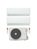 Climatizzatore Clivet EZCool Dual Split 9000+9000 Btu Inverter R-32 Wi-Fi Optional A++ A+ U.E. 4.1 Kw