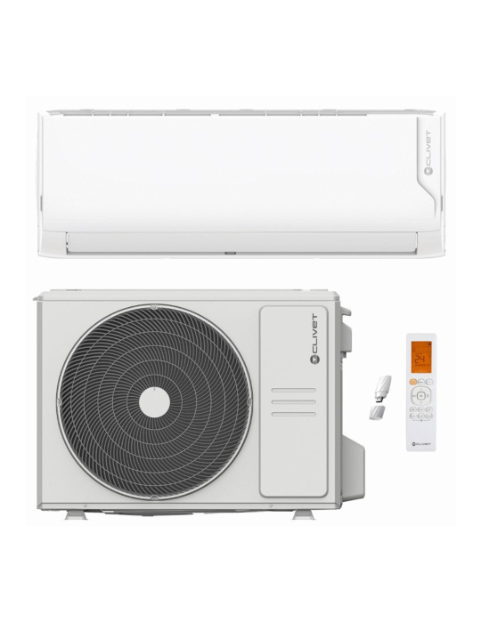 Climatizzatore Clivet Monosplit Cristallo 2 12000 Btu Inverter R-32 Wi-Fi  A+++ A++
