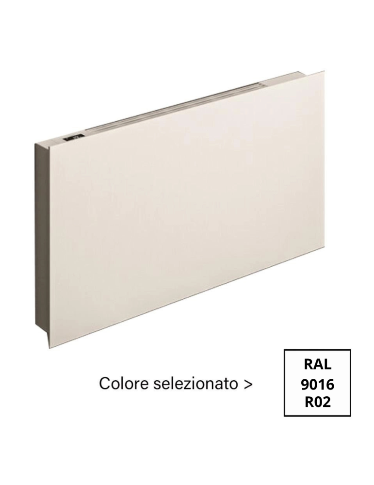 Cordivari Ventilconvettore Ventana Low CW 6000 Inverter Bianco con comando Wi-fi Inverter