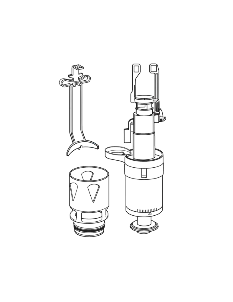 Kit originale Valsir per l'aggiornamento delle valvole Winner 2004/2014