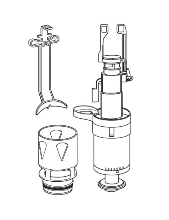 Kit originale Valsir per l'aggiornamento delle valvole Winner 2004/2014