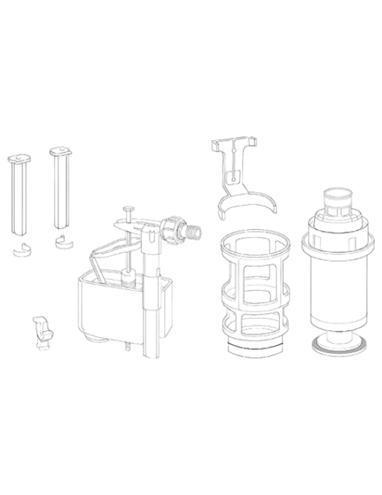 Valsir Kit Cassetta Egea VS0827802