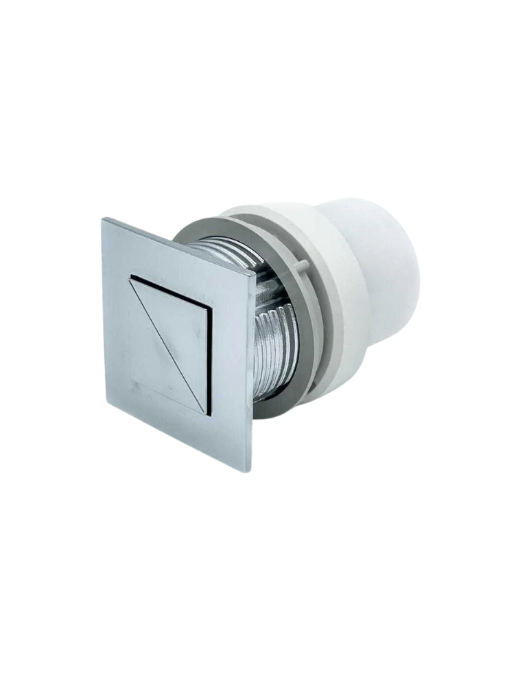 Valsir VS0875446 Pulsante quadro pneumatico 1/2 scarico cromo lucido