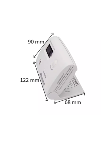 Rivelatore portatile digitale monossido di carbonio Co Tecnogas 2