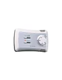 Sabiana 9066630 WM‑T – Comando a Parete 3 Velocità con Termostato & Selettore