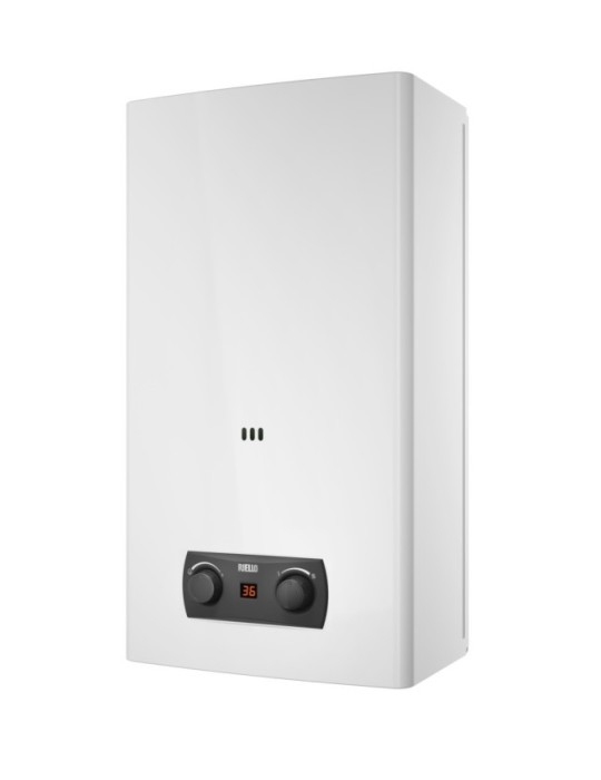 Scaldabagno a Gas a Camera Aperta Riello Acquafun2 LN 11 P Metano Low NOx