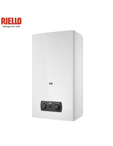 Scaldabagno a Gas a Camera Aperta Riello Acquafun2 LN 14 P Metano Low NOx