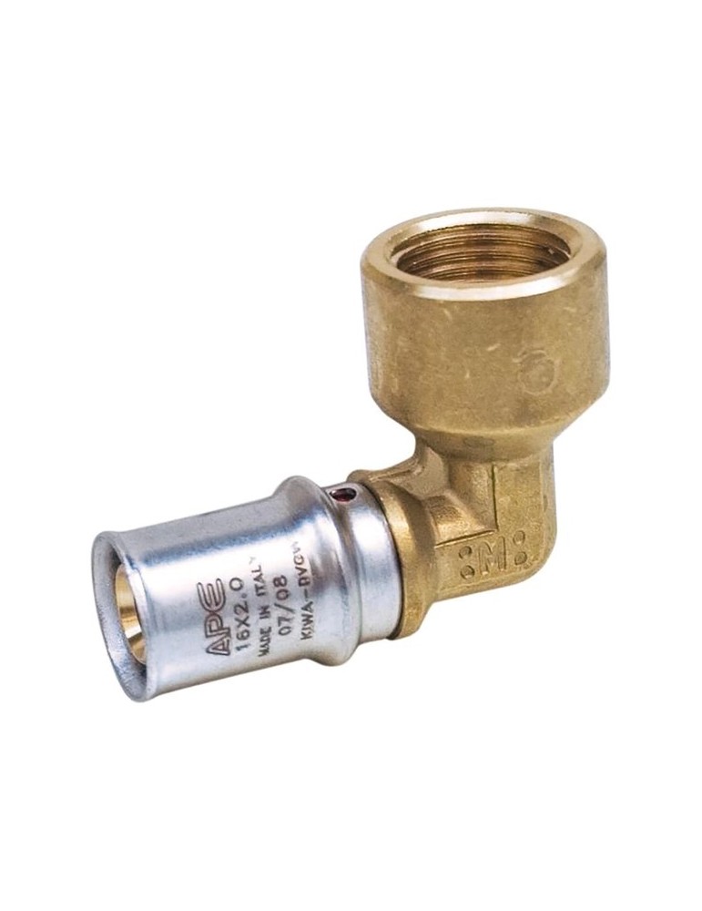 Gomito femmina per multistrato a  pinzare Gomito femmina per multistrato a  pinzare