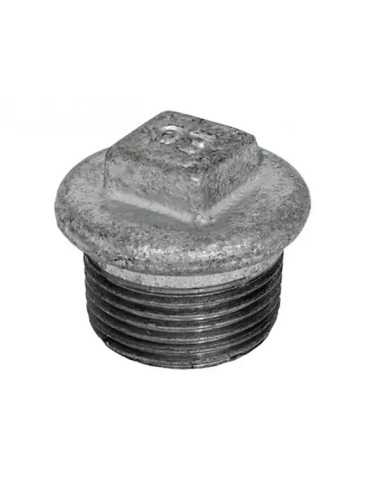 Tappo maschio in ferro zincato