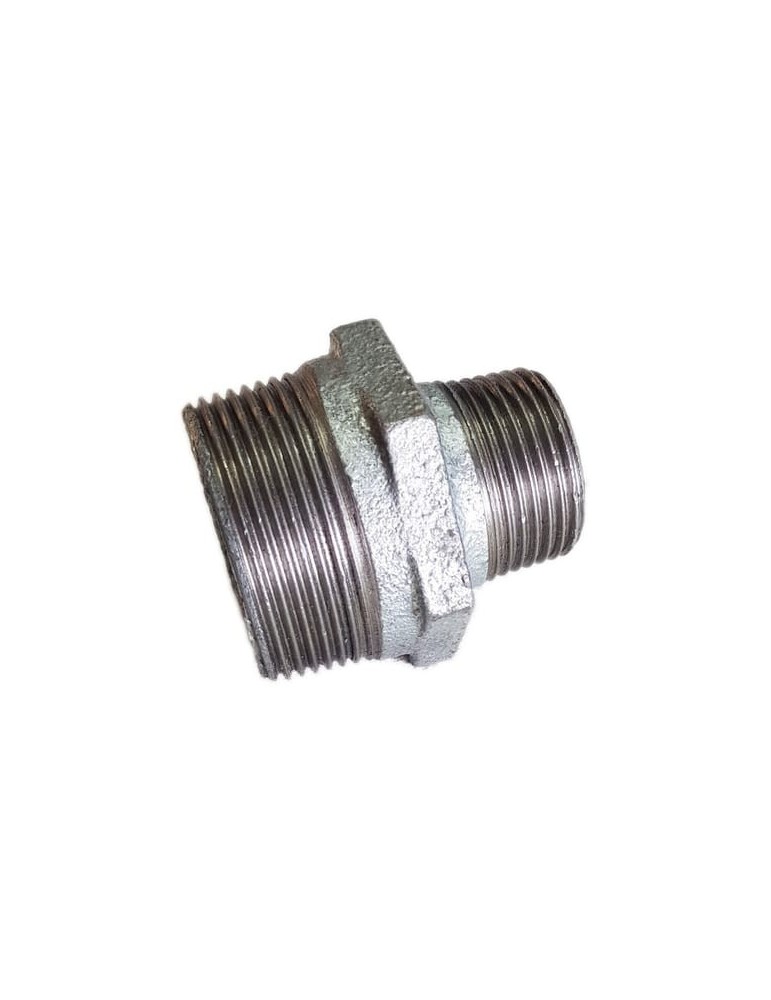 Niples ridotto in ferro zincato