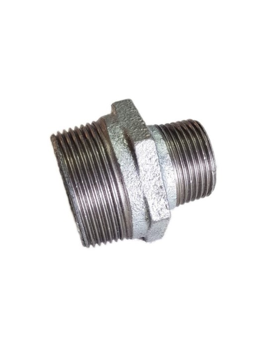 Niples ridotto in ferro zincato