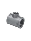 Tee ridotto al centro in ferro zincato