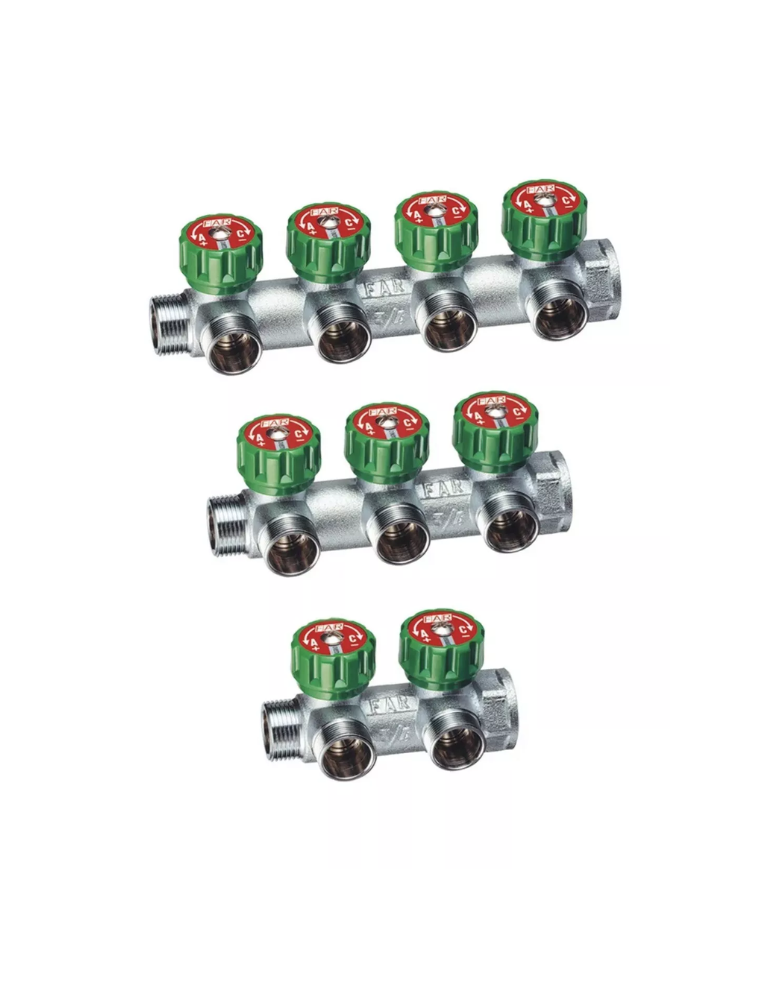 FAR collettore lineare 3/4 sanitario 2/3/4 vie