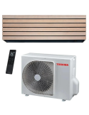 Climatizzatore Condizionatore Toshiba DAISEIKAI 10 WOOD 13000 BTU Hybrid Inverter R-32 Wi-Fi A+++