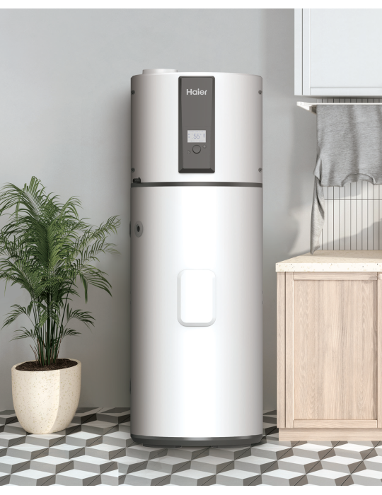 Haier Scaldabagno a Pompa di Calore M8 monoblocco pensile 82L R290 HP80M8-9