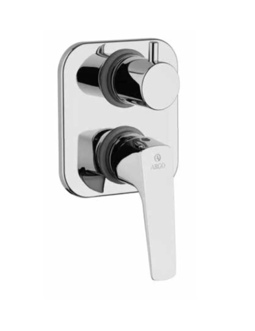Argo rubinetteria miscelatore doccia con deviatore serie Bloom