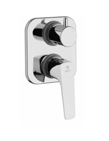 Argo rubinetteria miscelatore doccia con deviatore serie Bloom