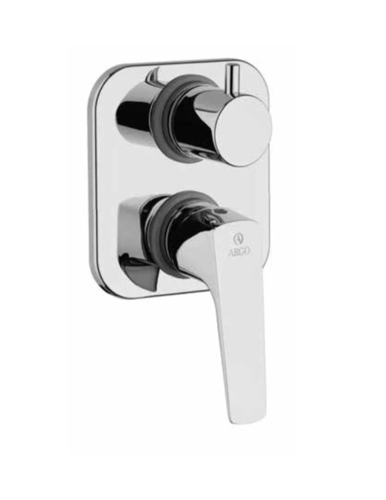 Argo rubinetteria miscelatore doccia con deviatore serie Bloom