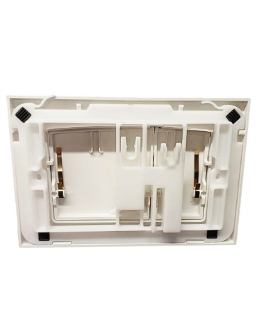 Placca di comando meccanica con doppio scarico valsir. Compatibile con le cassette da incasso TROPEA, WINNER e CUBIK e correlata 2