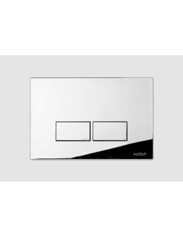 Valsir Placca pneumatica P3 cromo lucido VS0869245