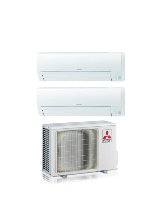 Climatizzatore Dual Split Mitsubishi Electric MSZ-HR 9+9 con MXZ-2HA40VF