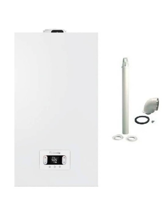 Caldaia a Condensazione Beretta BLR 25C 25 kW | Kit Fumi Incluso
