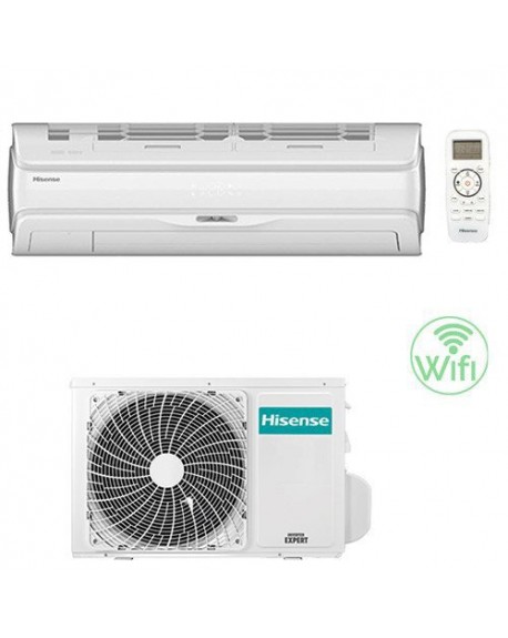 Climatizzatore Condizionatore Hisense Silentium Pro Wifi 9000 BTU QD25XU00G INVERTER Classe A+++/A+++