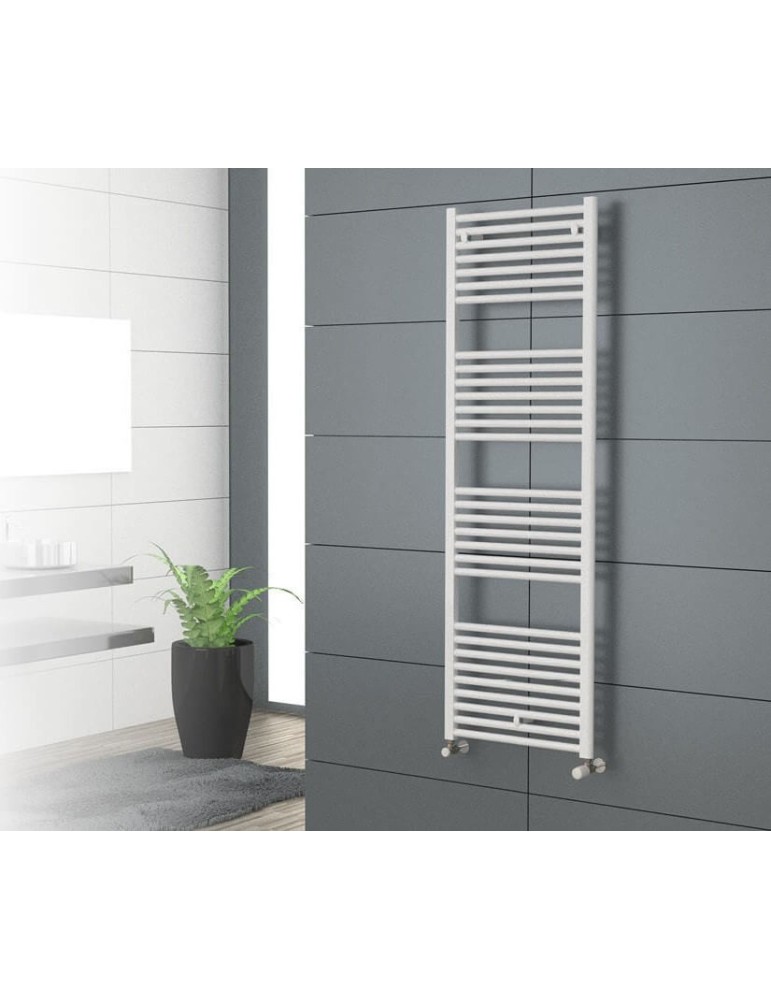 TERMOARREDO SCALDASALVIETTE 690X500 CORDIVARI LISA 22 BIANCO